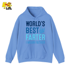 Worlds Best Farter I mean Father Hoodie Gift For Dad - HQLOL