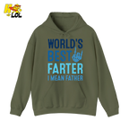 Worlds Best Farter I mean Father Hoodie Gift For Dad - HQLOL
