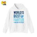 Worlds Best Farter I mean Father Hoodie Gift For Dad - HQLOL