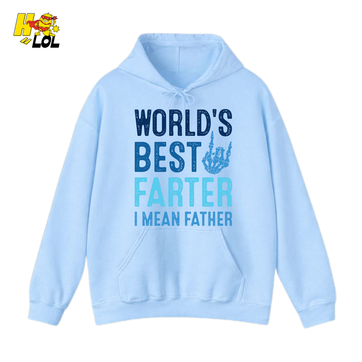 Worlds Best Farter I mean Father Hoodie Gift For Dad - HQLOL