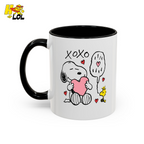 "XOXO Snoopy" Mug Gift for Valentine - HQLOL