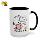"XOXO Snoopy" Mug Gift for Valentine - HQLOL