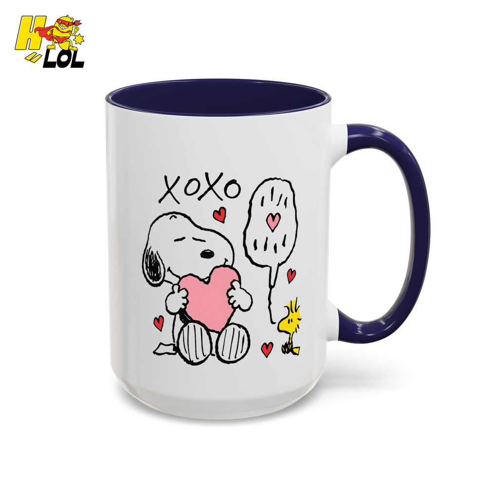 "XOXO Snoopy" Mug Gift for Valentine - HQLOL