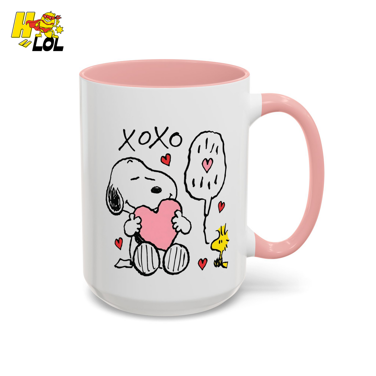 "XOXO Snoopy" Mug Gift for Valentine - HQLOL