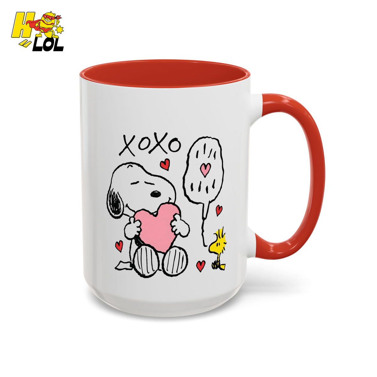 "XOXO Snoopy" Mug Gift for Valentine - HQLOL