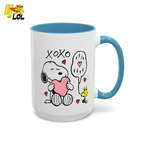 "XOXO Snoopy" Mug Gift for Valentine - HQLOL