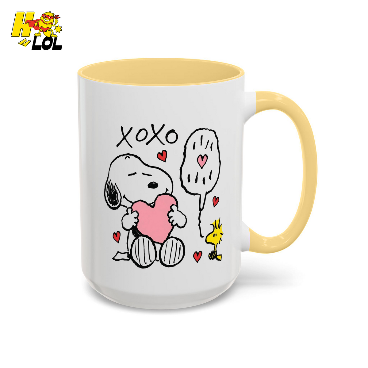"XOXO Snoopy" Mug Gift for Valentine - HQLOL