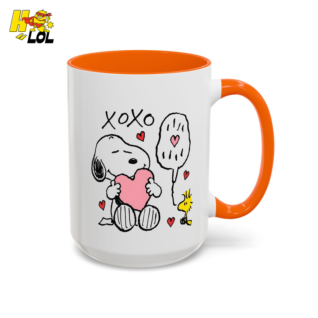 "XOXO Snoopy" Mug Gift for Valentine - HQLOL