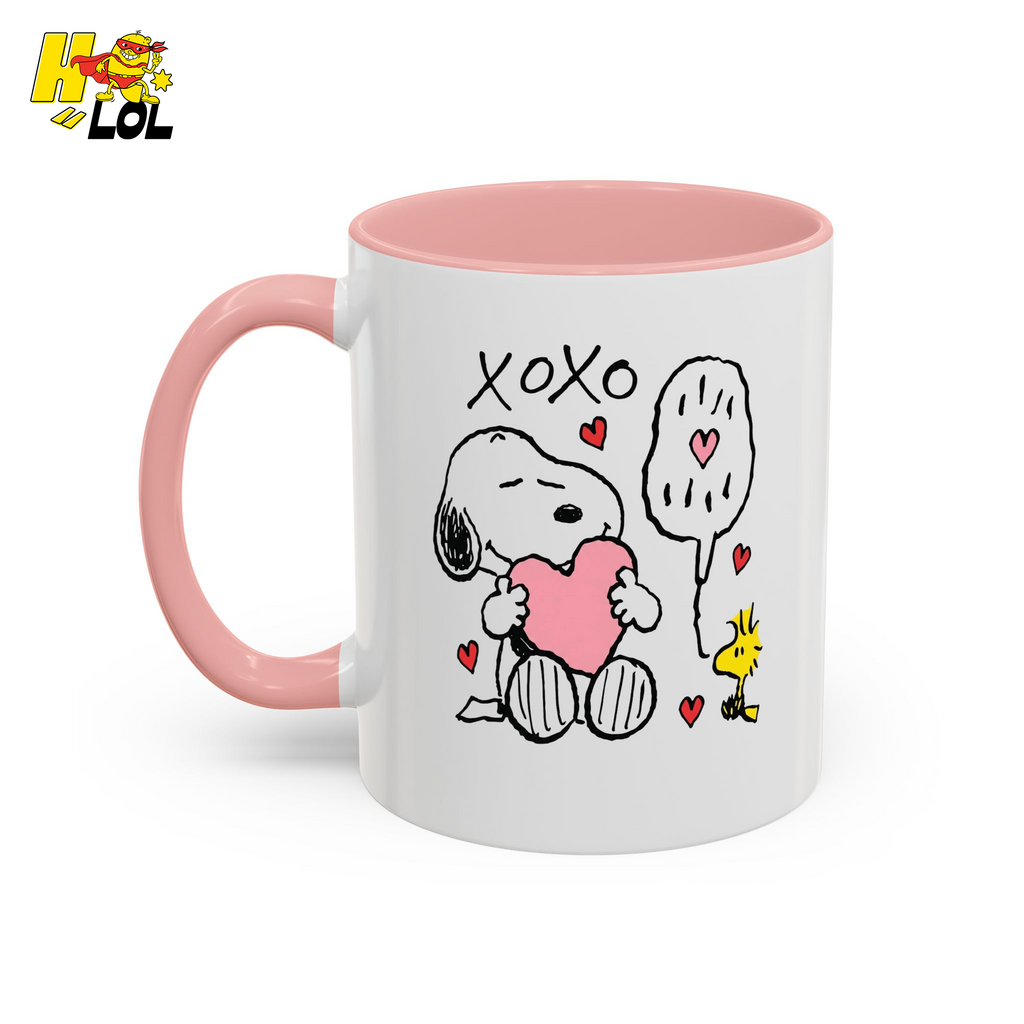 "XOXO Snoopy" Mug Gift for Valentine - HQLOL