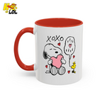 "XOXO Snoopy" Mug Gift for Valentine - HQLOL