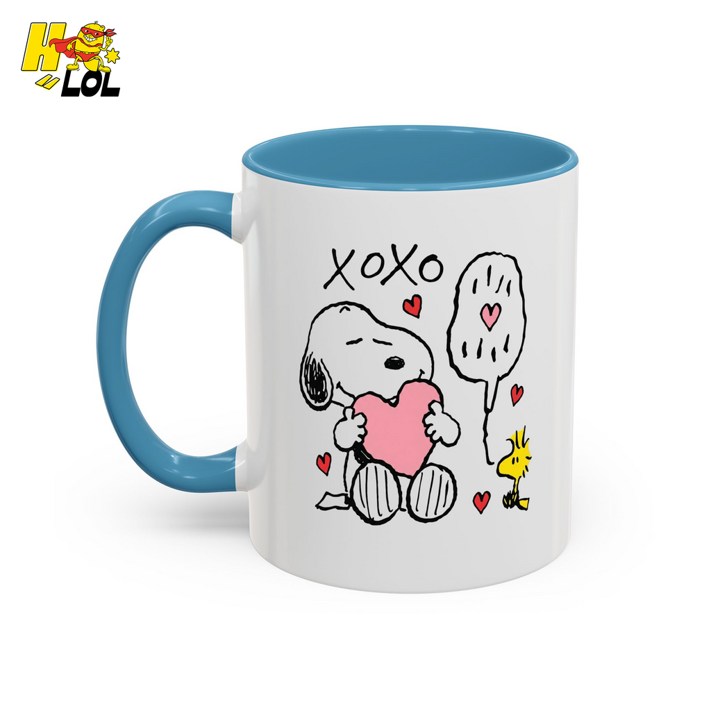 "XOXO Snoopy" Mug Gift for Valentine - HQLOL