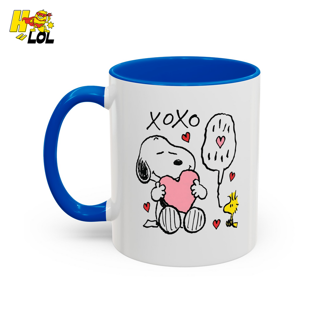 "XOXO Snoopy" Mug Gift for Valentine - HQLOL