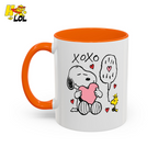 "XOXO Snoopy" Mug Gift for Valentine - HQLOL
