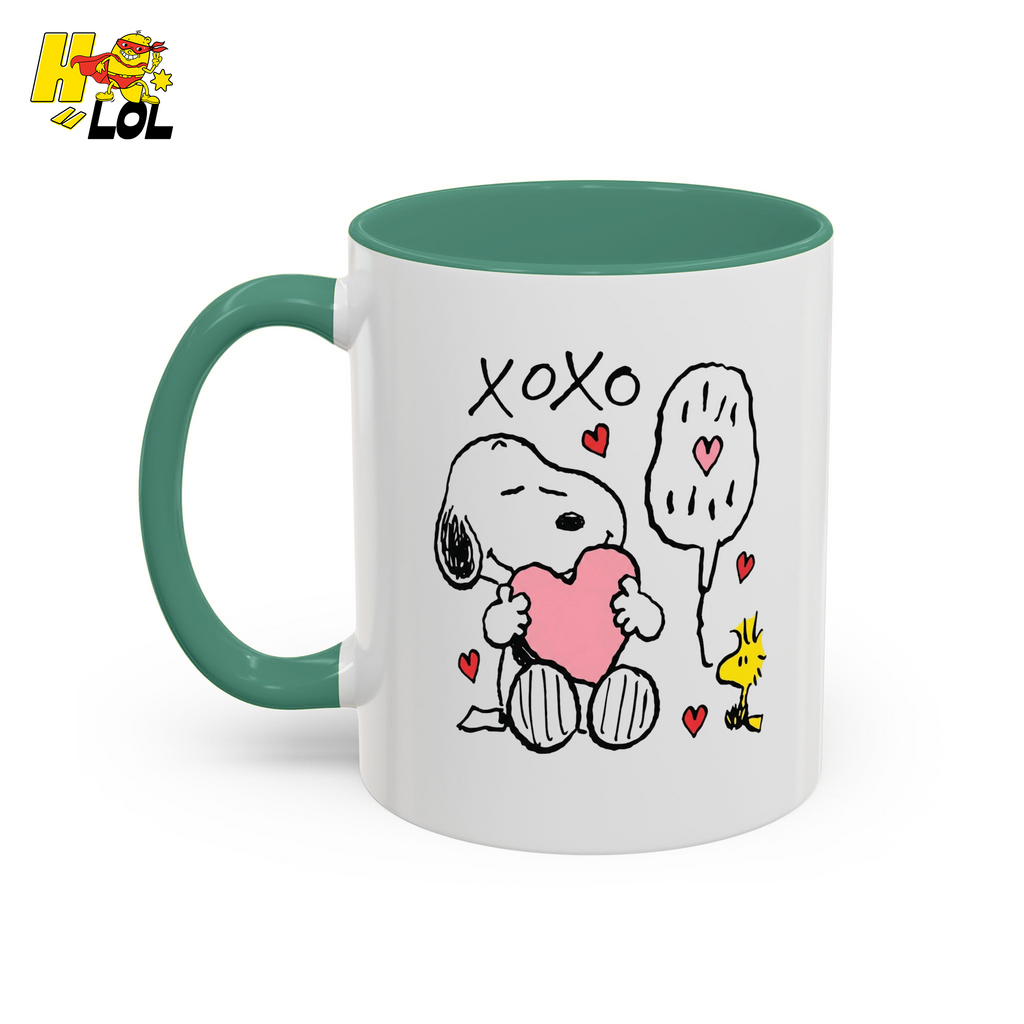 "XOXO Snoopy" Mug Gift for Valentine - HQLOL
