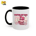 You're My Boo Soulmates Ghost Coffee Mug Valentine Gift for Couple - HQLOL